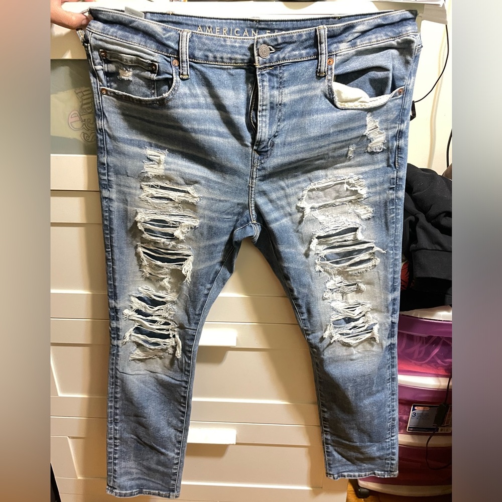 Super skinny jeans American eagle
